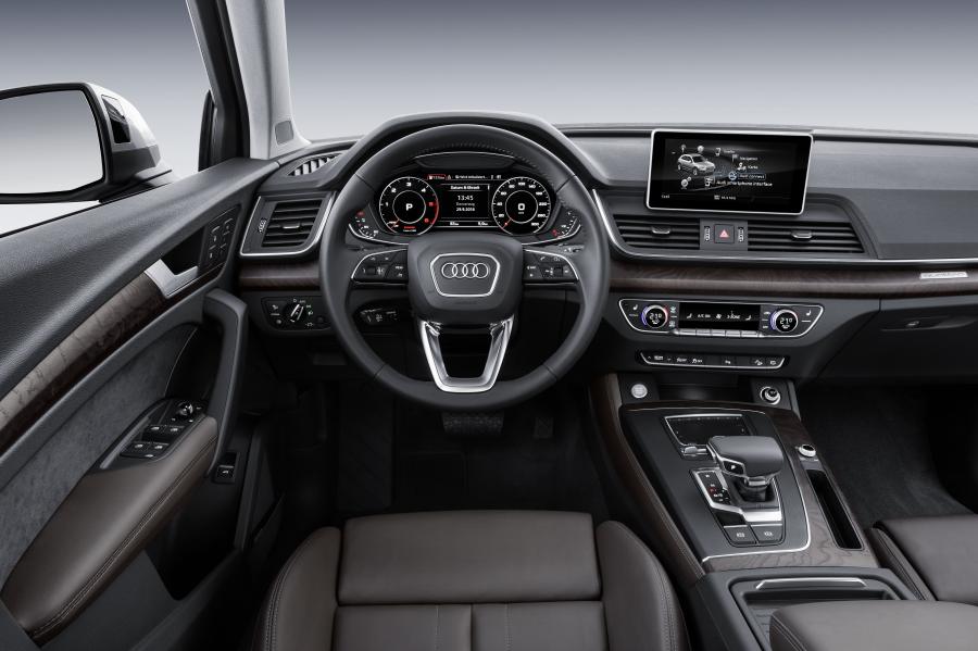 Торпедо Audi Q5 TDI Quattro S-Line 2016 года  (WW) (фото 9 из 48)